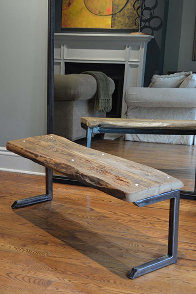 Max Salvaged Barn Board Bench Wilkins Design