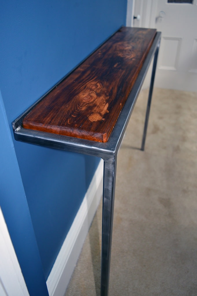 'Duke' 2 Leg Narrow Console Table | Wilkins Design